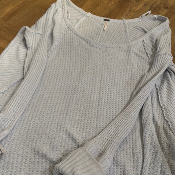 We the Free by Free People Catalina V-Neck Thermal Top - Picture 5 of 7